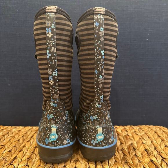 Girls BOGS Boots sz 3 Waterproof Insulated Winter Boots - Picture 5 of 8